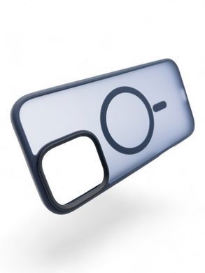 Чохол-накладка BeCover Metal Buttons Case MagSafe для Apple iPhone 16 Pro Blue (712097) [602945]