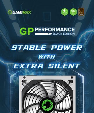 Блок живлення GAMEMAX (GP-650-White) [303147]