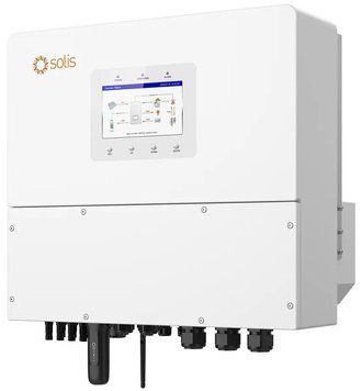 Гібридний інвертор трифазний Solis S6 15кВт, 4xMPPT, DC, для HV Batteries (S6-EH3P15K-H) [113930]