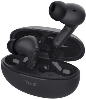 Навушники TWS Trust Yavi Earbuds BT 5.3, ENC, SBC, Mic, Чорний (25296_TRUST) [107430]