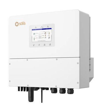 Гібридний інвертор трифазний Solis S6 15кВт, 4xMPPT, DC, для HV Batteries (S6-EH3P15K-H) [113930]