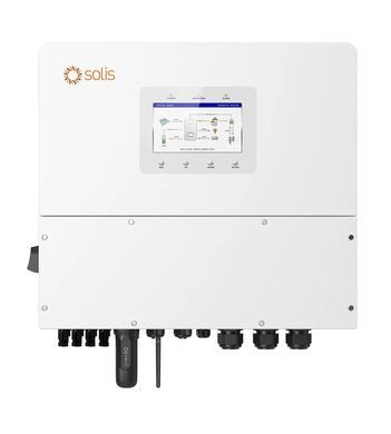 Гібридний інвертор трифазний Solis S6 15кВт, 4xMPPT, DC, для HV Batteries (S6-EH3P15K-H) [113930]