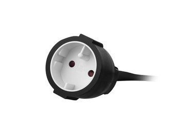 Мережевий подовжувач 2E 1XCEE7/17, 2G*1.0мм, 10м, black (2E-PC210M10) [605274]