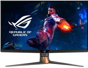 Монітор Asus 32" ROG Swift PG32UQXR 2xHDMI, 2xDP, 2xUSB, IPS, 3840x2160, 160Hz, 1ms, sRGB 160%, FreeSync, HAS, HDR1000 (90LM0833-B01370) [100900]