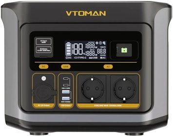 Зарядна станція Vtoman (499 Вт/г) 600W AC,MPTT,LiFePo4 (FlashSpeed 600) [404152]