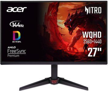 Монітор Acer 27"VG270UP6bmiipx 2xHDMI, DP, MM, IPS, 2560x1440, 144Hz, 1ms (UM.HV0EE.609) [112982]