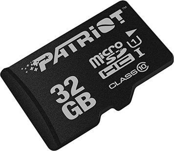 Карта пам'яті microSDHC (UHS-1) Patriot LX Series 32Gb class 10 (PSF32GMDC10) [803643]