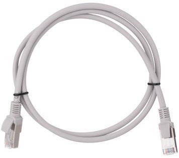 Патч-корд 2E САТ 5e, FTP, 1м, 26AWG, RJ45, 7/0.16, Cu, LSZH, сірий (2E-PC5ECU-FTP1LSZH-GRY) [109896]