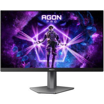 Монітор TFT 24.1" AOC, Ultra-Fast TN eSports, 610Hz, 2xHDMI, DP, USB-hub, HAS, Pivot, чорно-сірий (AG246FK6) [405607]