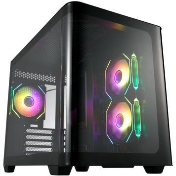 Корпус FSP без БЖ mATX Black (S380-BA) [402953]