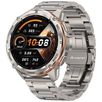 Смарт-годинник KOSPET Tank T3 ULTRA 2 SE SILVER (6974958251187) [730573]