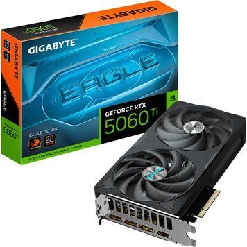 Відеокарта GF RTX 5060 Ti 16GB GDDR7 Eagle OC Gigabyte (GV-N506TEAGLE OC-16GD) [612440]
