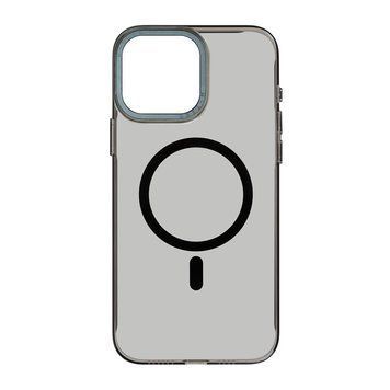 Чохол-накладка Armorstandart Y23 MagSafe для Apple iPhone 15 Pro Max Transparent Black (ARM68568) [602057]