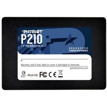 Накопичувач SSD 256GB Patriot P210 2.5" SATAIII TLC (P210S256G25) [607872]