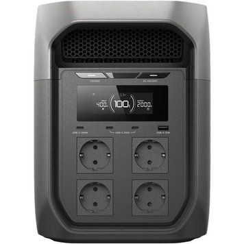 Зарядна станція EcoFlow Delta 3 Max 2048Wh, 2400W (EFD3M-G-EU-CBOX) [621711]