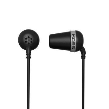 Навушники In-ear Koss The Plug Noise Isolating 3.5 mini-jack, Чорний (196635.101) [107218]