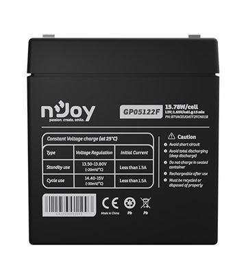 Акумуляторна батарея Njoy GP05122F 12V 5AH AGM (BTVACEUOBTO2FCW01B) [619024]