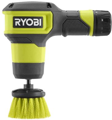 Ryobi Щітка RSCR4-120G акумуляторна 4В USB Lithium, акб 1х2Аг, d 5см, 300об/хв, IPX7, 0.55кг (5133006183)