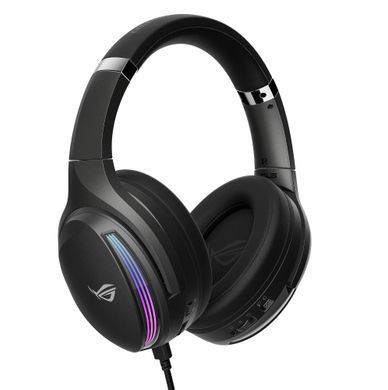 Гарнітура ігрова ASUS ROG Fusion II 500, mini-jack/USB-С, RGB, 1.5м/1.5м, чорний (90YH02W5-B2UA00) [17271]