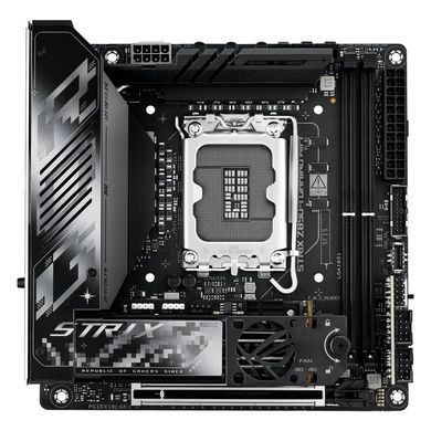 Материнcька плата ASUS ROG STRIX Z890-I GAMING WIFI s1851 Z890 2xDDR5 M.2 DP USB Type-C Wi-Fi BT mITX (90MB1IC0-M0EAY1) [109164]