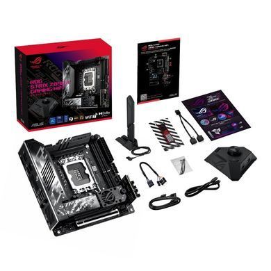 Материнcька плата ASUS ROG STRIX Z890-I GAMING WIFI s1851 Z890 2xDDR5 M.2 DP USB Type-C Wi-Fi BT mITX (90MB1IC0-M0EAY1) [109164]