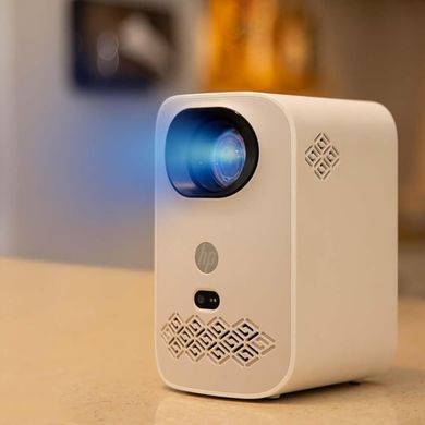 Проєктор HP CC360 LED LCD FHD 220 AL 16:9 Android15 HDMI WiFi BT білий (CC360/A31PLAA) [405173]
