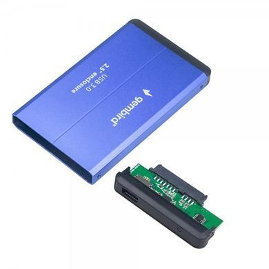 Зовнішня кишеня Gembird для підключення SATA HDD 2.5", USB 3.0, Blue (EE2-U3S-2-B) [608519]