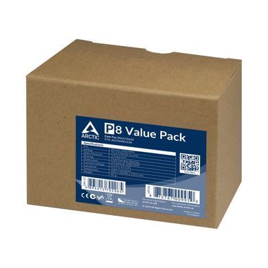 Вентилятор Arctic P8 Black - 5 Pack (ACFAN00153A) [620002]