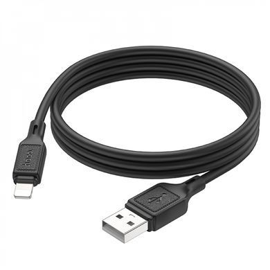 Кабель HOCO X90 Cool silicone charging data cable for iP Black (6931474788405) [803258]