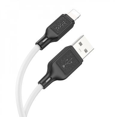 Кабель HOCO X90 Cool silicone charging data cable for iP White (6931474788412) [803260]