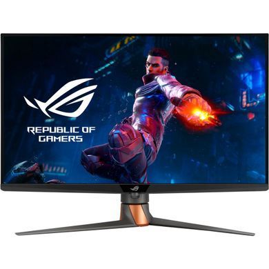 Монітор Asus 32" ROG Swift PG32UQXR 2xHDMI, 2xDP, 2xUSB, IPS, 3840x2160, 160Hz, 1ms, sRGB 160%, FreeSync, HAS, HDR1000 (90LM0833-B01370) [100900]