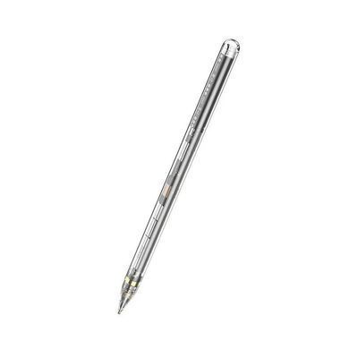 Стилус HOCO GM110 Transparent Explore Series active pad dedicated capacitive pen transparent black (6942007616744) [802643]