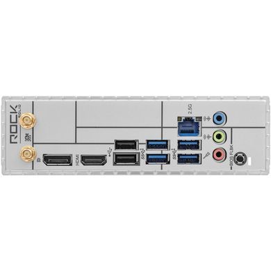 Материнська плата ASRock (AM5/B850, 2*DDR5, PCIex16, HDMI/DP, 4xSATAIII,2xM.2, 2.5GLan, mATX) (B850M ROCK WIFI) [405616]