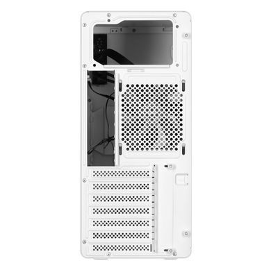 Корпус 2E Credo V500W без БЖ, 1xUSB3.0, 1х USB 2.0, 1xUSB Type-C, 1x120мм, VGA 310мм, ATX, білий (2E-V500W) [110116]