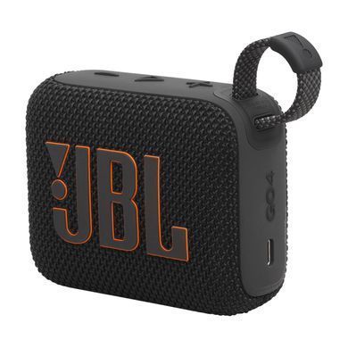 Портативна акустика JBL Go 4 Black (JBLGO4BLK) [201530]