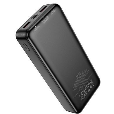 Зовнішній акумулятор HOCO J136A Sirui 22.5W+PD20W fully compatible power bank (20000mAh) Black (6942007634830) [806307]