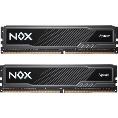 Модуль пам`ятi DDR4 2x16GB/3200 Apacer NOX (AH4U32G32C282MBAA-2) [619334]