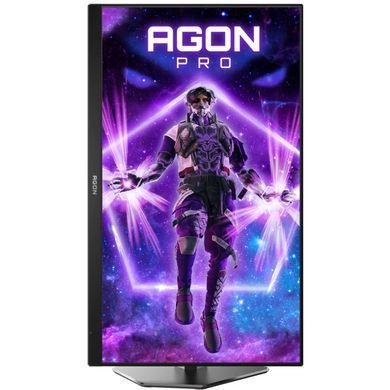 Монітор TFT 24.1" AOC, Ultra-Fast TN eSports, 610Hz, 2xHDMI, DP, USB-hub, HAS, Pivot, чорно-сірий (AG246FK6) [405607]