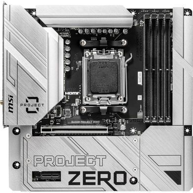 Материнська плата MSI Socket AM5 (B650M PROJECT ZERO) [613306]