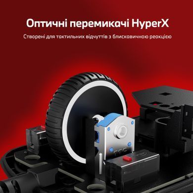 Миша HyperX Pulsefire SAGA, RGB, USB-A, чорний (A2PB3AA) [104174]