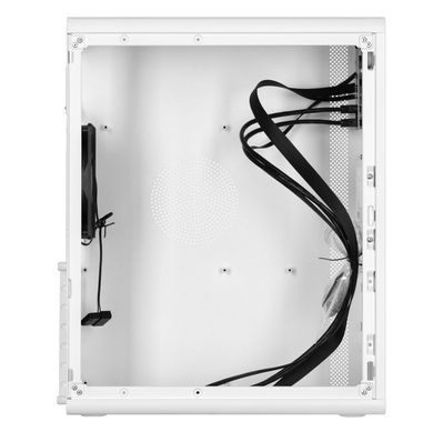 Корпус 2E Credo V500W без БЖ, 1xUSB3.0, 1х USB 2.0, 1xUSB Type-C, 1x120мм, VGA 310мм, ATX, білий (2E-V500W) [110116]