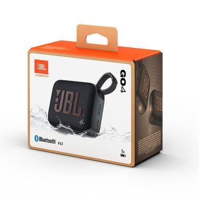 Портативна акустика JBL Go 4 Black (JBLGO4BLK) [201530]