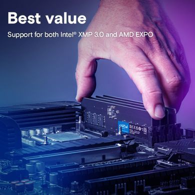 Набір з двох модулів пам'яті 64GB DDR5-5600 KIT2 CRUCIAL (CT2K32G56C46U5) [500674]