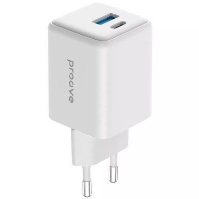 Мережевий зарядний пристрій Proove Pocket GaN 30W White (WCPG30110002) [620847]