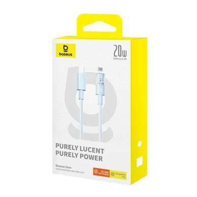 Кабель Baseus Gem Fast-Charging Data Cable USB-C to iP 20W 1m Galaxy Blue (P10373001311-00) [805246]