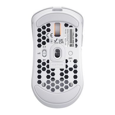 Миша Hator Stellar Wireless White (HTM651) [617707]
