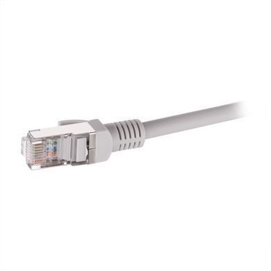 Патч-корд 2E САТ 5e, FTP, 1м, 26AWG, RJ45, 7/0.16, Cu, LSZH, сірий (2E-PC5ECU-FTP1LSZH-GRY) [109896]