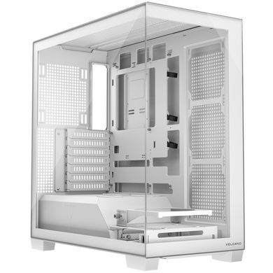 Корпус Modecom VOLCANO STELLAR MIDI w/o fans WHITE без БЖ ATX (AT-STELLAR-NF-0000-20) [403329]