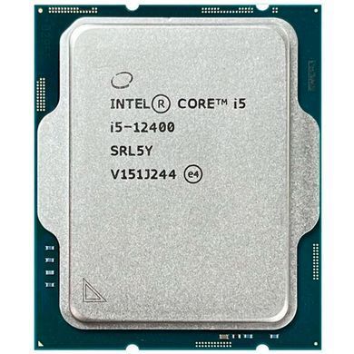 Процессор Intel Core i5 12400 (2.5GHz 18MB, Alder Lake, 65W, S1700) Tray (CM8071504555317) [607585]