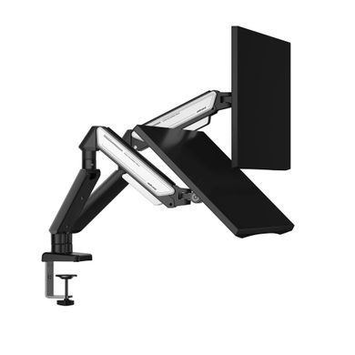 Кронштейн Anda Seat Stealth II 17"-32" Black/White (VESA100х100) (AD-W-A6D-2S-BW) [617853]